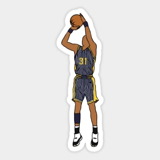 Reggie Miller Jumpshot Sticker